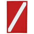thumbnail image 2 of Dive Patch Diving Flag Patch Pvc Outdoor Pvc  Diving Flag Patch Diver Down Backpack Badge Replament Sory, 2 of 8