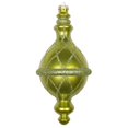 thumbnail image 1 of Vickerman MT198873D 10 in. Lime Candy Glitter Net Drop Ornament, 1 of 1