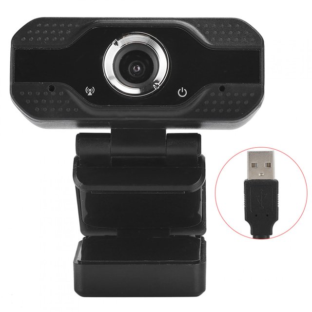 Mgaxyff USB Camera,1080P Desktop Computer Camera USB Online Class Webcam With Microphone,PC Webcam