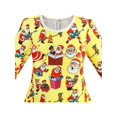 thumbnail image 4 of Girls Dress Yellow Christmas Santa In Chimney Seesaw 10 Years, 4 of 7