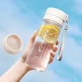 thumbnail image 4 of TopLLC Portable Sports Water Bottle Convenient Clear Material Leak-proof Lightweight And Sturdy Plastic Fruit And Ice Filter Suitable For Outdoor Home Sports Portable Mug, 4 of 8