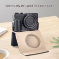 thumbnail image 4 of Étui de Protection pour Appareil Photo Numérique en Cuir PU Sac de Rangement pour Appareil Photo avec, 4 of 8