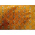 thumbnail image 4 of oneOone Cotton Silk Fabric Leaves & Floral Block Print Sewing Fabric BTY 42 Inch Wide, 4 of 4