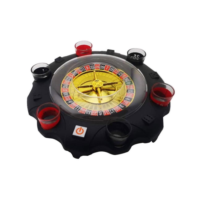Milaget Drinking Game Wheels Casino Prop Roulette game Wheels Table Game Turntable