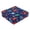 Blue, variant on Rongfmy Booster Seat for Dining Table, Chair Increasing Cushion with Straps for Kids Car Animal Black