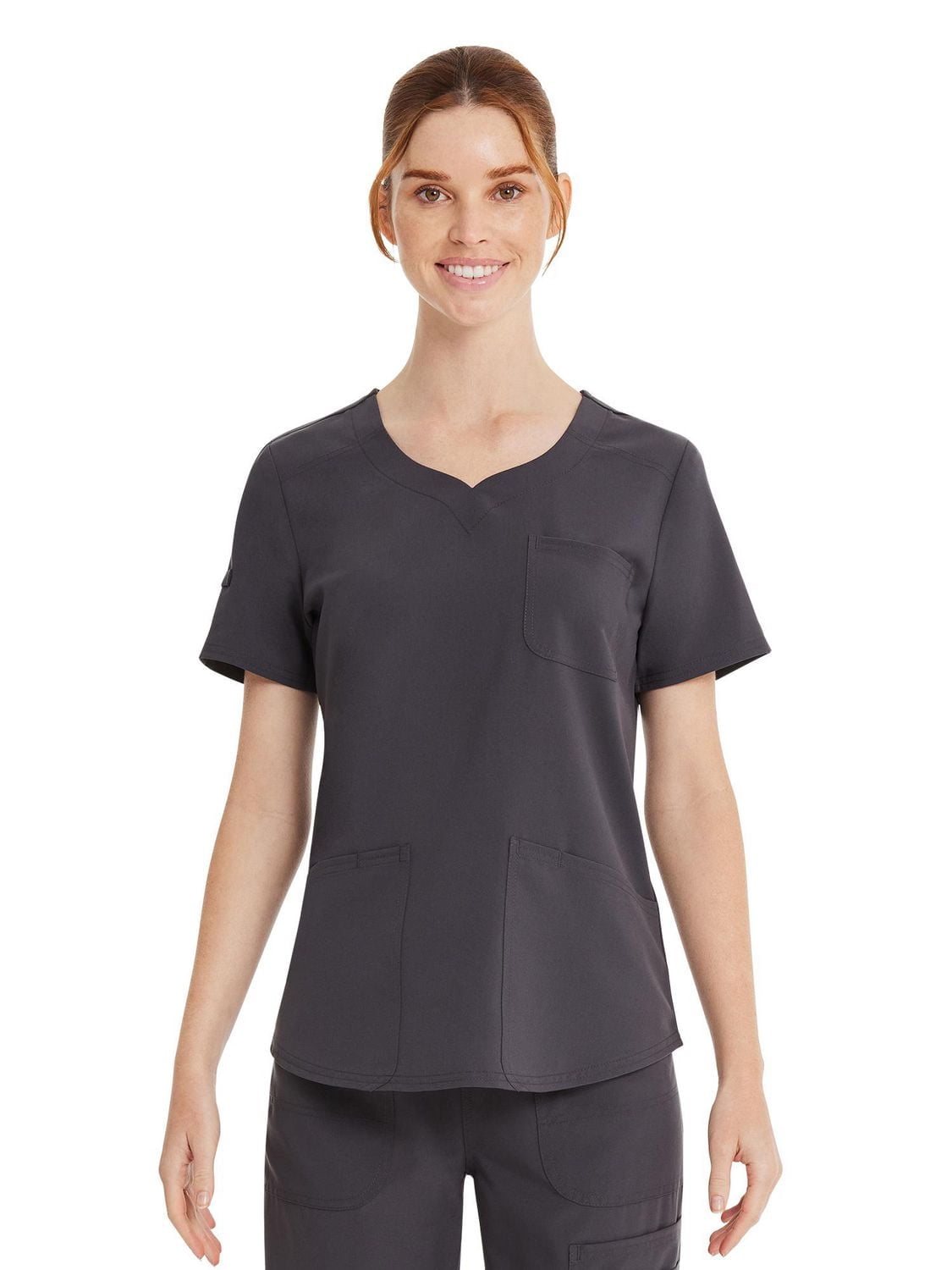 Scrubstar Women’s Core Essentials Sweetheart V-Neck Scrub Top