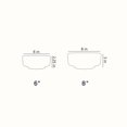 thumbnail image 3 of The HC Companies Pot de Plante d'Intérieur Bol Capri de 8 Pouces (Lot de 2), 3 of 5