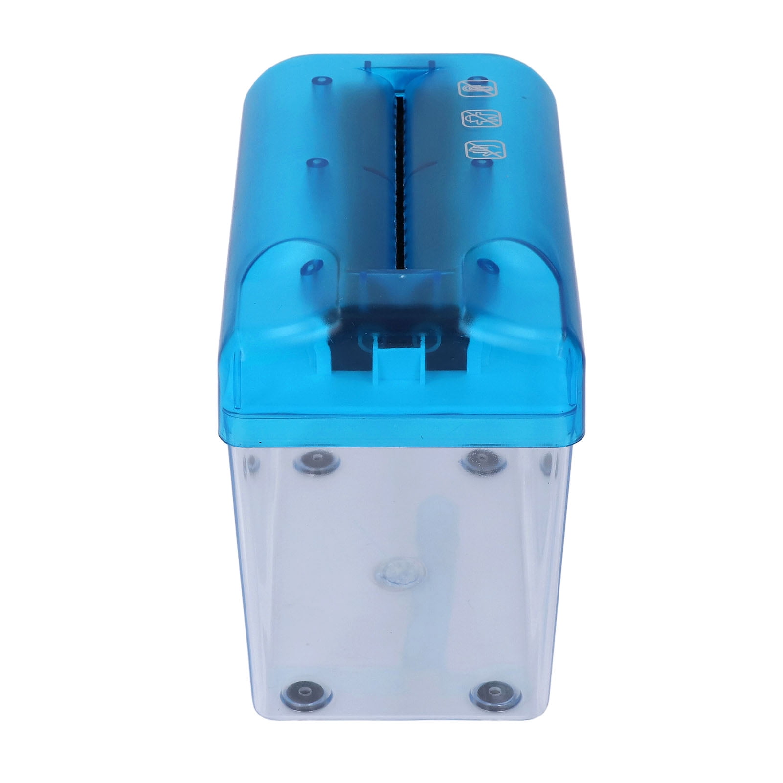 Strip Cut Paper Shredder, Manual Shredder Safe   for Office Use for 1 Sheet A6 Paper