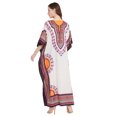 thumbnail image 4 of Oussum Robe Kaftan Longue pour Femmes, Robe Maxi Décontractée d'Été Ample pour Dames, Grande Taille, Robe de Soirée Confortable, Caftan en Ligne, 4 of 4