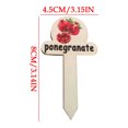 thumbnail image 2 of MTBLYS Natural Wood Markers Vegetable Garden Labels Herb Signs 1 Pcs Waterproof Weatherproof Indoor Outdoor Use, 2 of 7