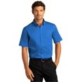 thumbnail image 1 of Port Authority Men's Short Sleeve SuperPro React Twill Shirt - W809, 1 of 1