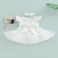 thumbnail image 4 of Little Girls Sweet Style Dress  Mesh Splicing Princess Skirt, 4 of 9