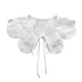 thumbnail image 2 of TIMIFIS Fake Collar Retro Women Fake Solid Color Fake False Lapel Neck Collar Blouse Pan Collar ummer, 2 of 2