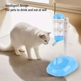 thumbnail image 3 of Distributeur d'Eau sur Pied pour Animaux, Support de Bouteille d'Eau pour Chiens 500 ml, Bol Distributeur de Nourriture, Distributeur d'Eau pour Chien à Hauteur Réglable, Distributeur d'Eau Automatique pour Petit Chien Chat, 3 of 7