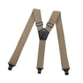 thumbnail image 2 of Milaget Bretelles pour Hommes Robustes Ajustables Type Y Élastiques Cachées Kaki, 2 of 9