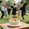 thumbnail image 4 of Graduation Cake Toppers Decorations For Party Desserts Baking Supplies Sweet Celebration Insert, 4 of 4