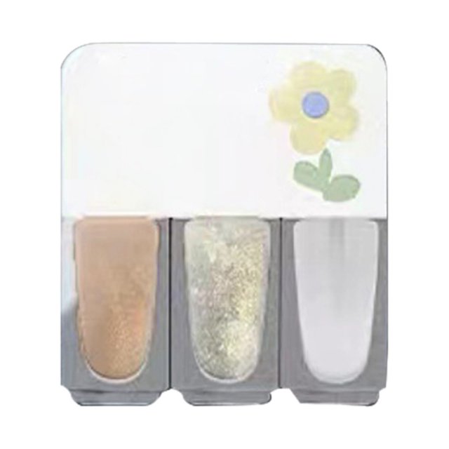 Riforla Three Color Nail Polish No Baking Quick Drying Set Durable Tearable Water Based Manicure 1ml Nail Polish