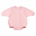 thumbnail image 1 of Birdeem Autumn Spring Baby Girls Boys Cute Romper Long Sleeve Button Sweatshirt Jumpsuits, 1 of 8
