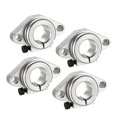 thumbnail image 1 of Unique Bargains 4PCS SHF16 Aluminum Linear Motion Rail Clamping Rod Rail Guide Support for 16mm Dia Shaft, 1 of 4