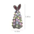 thumbnail image 3 of Easter Decorations Savings Pisexur Easter Bunny Tree Easter Decorations for Indoor Spring Home Bedroom Office Decor,Tabletop Bunny Rabbit Tree Home Tabletop Bunny Doll Tree for Kids (4.13×7.67 in), 3 of 7