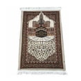 thumbnail image 4 of GUOOL Islamic Prayer Mat Portable Durable Ramadan Gift Soft Muslims Mat Prayer Rug for D, 4 of 9