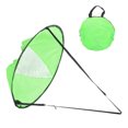 thumbnail image 2 of 108x108cm Downwind Wind Paddle, Folding Lake Blue Wind Paddle Inflatable Boat Sail for Kayak Canoe Boat, 2 of 7