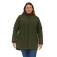thumbnail image 1 of Swiss Tech Women's Plus Softshell Parka with Hood, 1 of 4