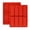 Red, variant on Silicone Molds for Baking, Usavan 8-Cavity Rectangular Bar Flexible Non-Stick, Reusable Chocolate Truffle Bread Cereal Energy Bar Molds for Oven Microwave Dishwasher