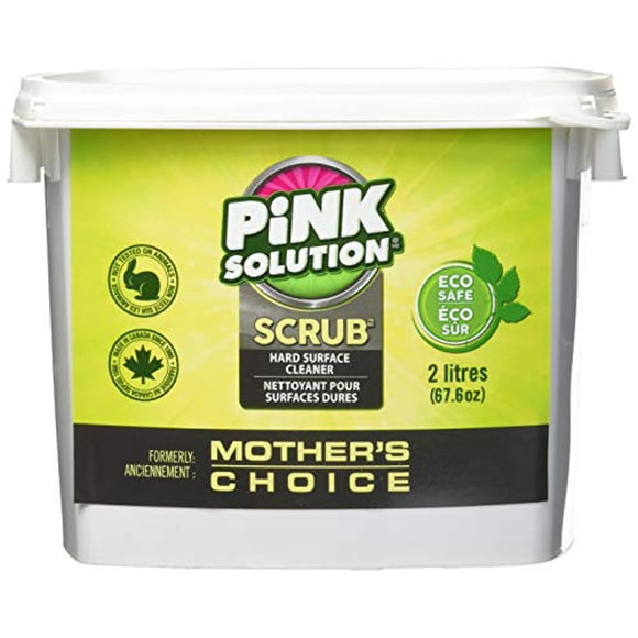 Pink Solution Scrub Eco-Friendly Hard Surface Cleaner 2L