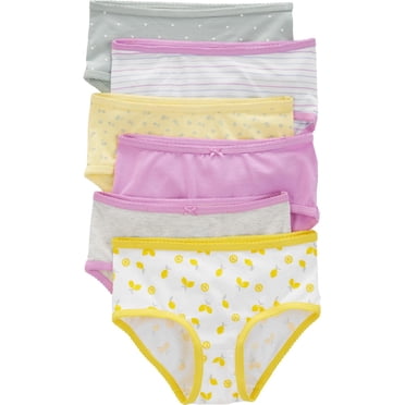 Carter's Child of Mine Girls' 6pk Hipster Briefs
