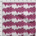 thumbnail image 3 of oneOone Tissu en Coton Flex Imprimé Artistique Fleur BTY 40 Pouces de Large, 3 of 4