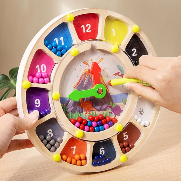 Labyrinthe Couleurs Chiffres Bois Labyrinthe Magnétique Jeux Montessori 3 4 5 6 Ans, Enfants Labyrinthe Couleurs Chiffres Bois Labyrinthe Magnétique Jeux Montessori 3 4 5 6 Ans, Enfants