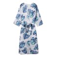 thumbnail image 2 of Nouveaux Hauts pour Femmes 2023 Mode Décontractée Couleur Unie Bouton Imprimé Grande Taille Manches Longues Col Rond Hauts Chemise à Manches Longues pour Femmes, 2 of 9