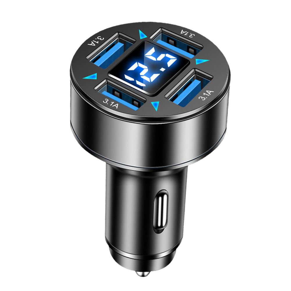 NEW Universal 4-USB Port Super Fast Car Charger Adapter Phone For Cell