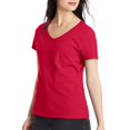 thumbnail image 1 of Hanes Tee-Shirt Col en V pour Femmes Nano-T, 1 of 3