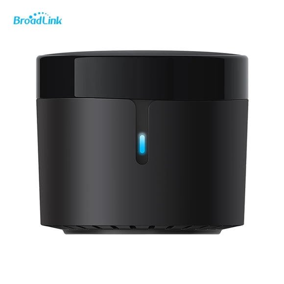 Broadlink RM4 Mini Télécommande Universelle IR pour Domotique Intelligente, Blaster Infrarouge Wi‐Fi pour Téléviseur, Climatiseur, Audio STB, Fonctionne avec Alexa, Google Home, IFTTT