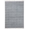 thumbnail image 1 of Casavani HandMade Flat Weave Cotton area Rug, Black 2.6x4 Ft, 1 of 6