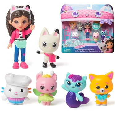 Gabby's Dollhouse: The Movie, Cat-venture Crew 11 Piece Collectible Figure Pack, for Ages 3 and up