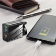 thumbnail image 2 of 3.1A Type - C PD + 3USB Multi - Port Travel Charger - 65W Fast Charging, Automatic Recognition, Safe, Ideal for Travel, Charges Multiple Devices, 2 of 5