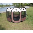 thumbnail image 2 of SNNROO Parc pour Animaux Portable, Parc pour Chiot/chat Pliable, Tente d'Exercice pour Chien, Chenil pour Intérieur Extérieur, 2 of 7