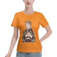 thumbnail image 1 of T-Shirt Basique à Manches Courtes pour Femmes Demon Slayer Blade Tanjiro, 1 of 6