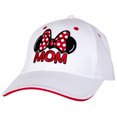 thumbnail image 1 of Disney Minnie Mouse Mom is The Biggest Fan Baseball Cap, 1 of 3