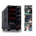 thumbnail image 2 of Bench Dc Power Supply Adjustable 5A 6A Four Digit Lcd Display VARIABLE Switching Power Supply Source Ac 300w 360w ,Excellent Compatibility, 2 of 7