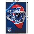 thumbnail image 2 of NHL New York Rangers - Mask 16 Wall Poster, 22.375" x 34", 2 of 4
