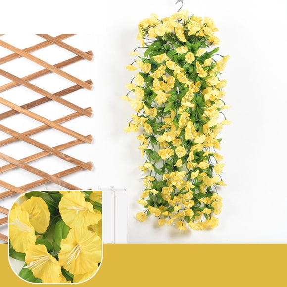 Rose Simulée Fleur Artificielle Conduit de Conditionnement Bloquant Décoration de Plafond de Salon Plantes en Plastique Enveloppées Fausses Fleurs Vignes Fleurs Artificielles
