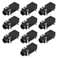 thumbnail image 1 of Unique Bargains 3.5 mm Audio Jack Connector PCB Mount Female Socket 5 Pin PJ-328 10pcs, 1 of 4