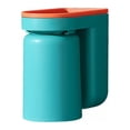 thumbnail image 2 of Oleegame 2PC Spoon And Lid Rest Toothbrush Rack Punch Light Luxury Mouthwash Cup Brushing Cup Wall Mounted Bathroom Storage Box Couple Tooth Cylinder Green, 2 of 8
