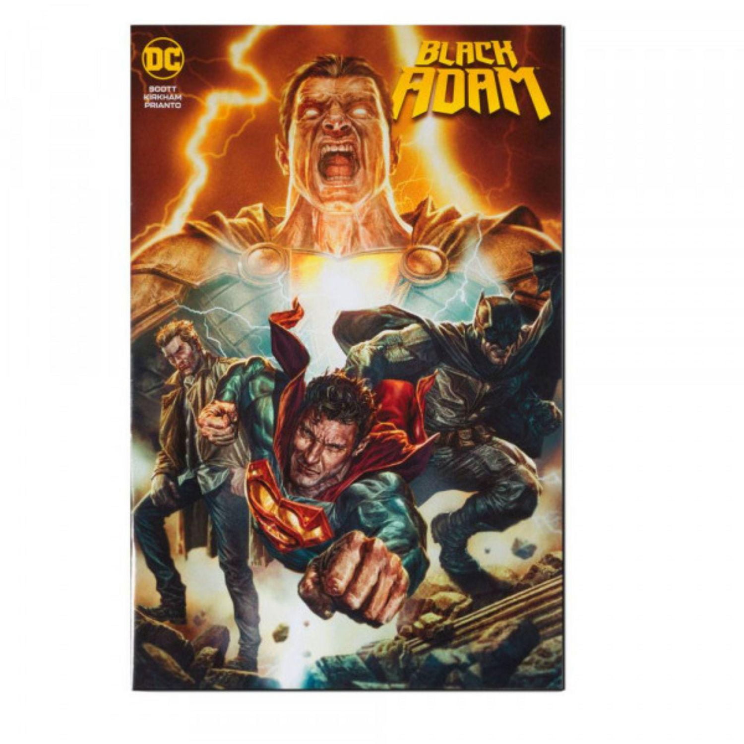 Dc Direct 7In Figure With Comic - Black Adam