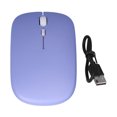 thumbnail image 2 of Computer Mouse Wireless, 2.4G Cordless Mouse Mute Rechargeable Three-Level DPI Adjustable Portable Dual-Mode  for Computer for Laptop Black,White,Pink,Yellow,Green,Purple,Cyan, 2 of 7