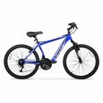 thumbnail image 1 of 24" Hyper Bicycles Boundry Trail Front Suspension Unisex Steel Frame Mountain Bike Blue, 1 of 4